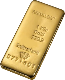 Lingot 1 kg Or