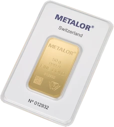 Lingot 50g Or