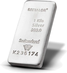 Lingot 1 kg Argent